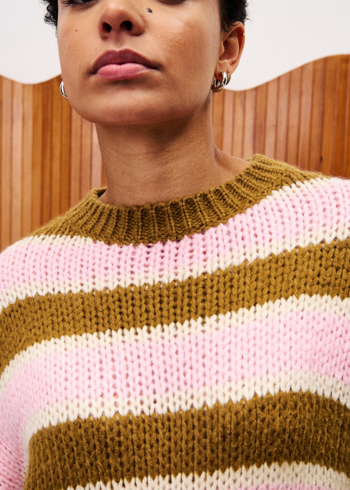 Pullover Loti - Olivgrün