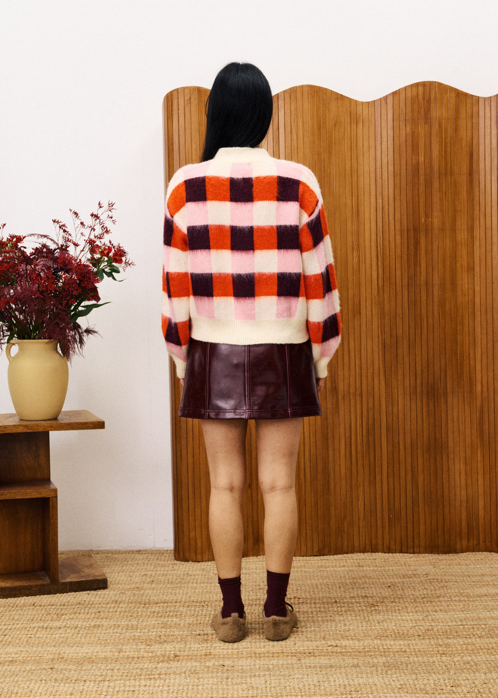 Cardigan Viola - Rosa