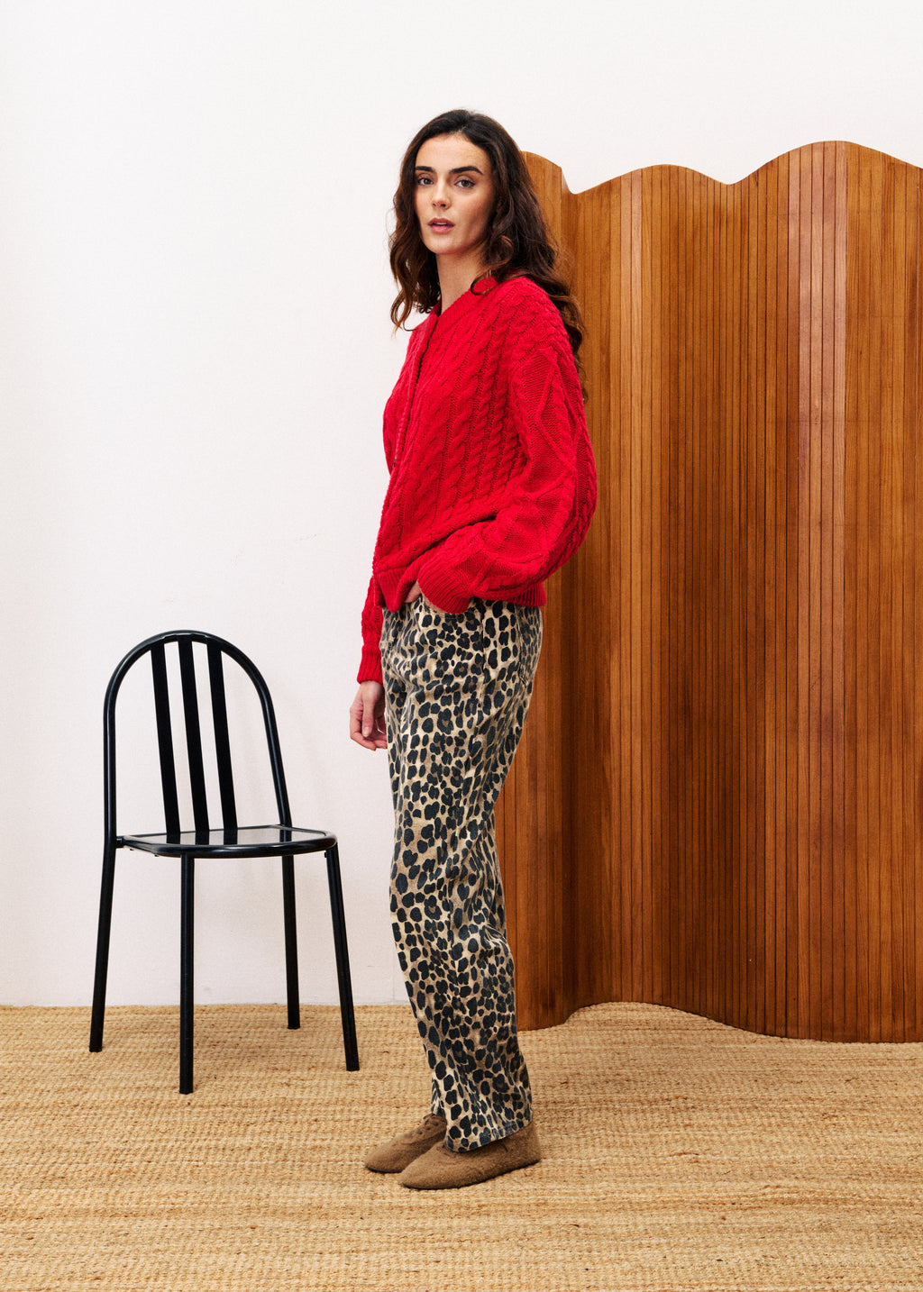 Guimauve Cardigan - Red