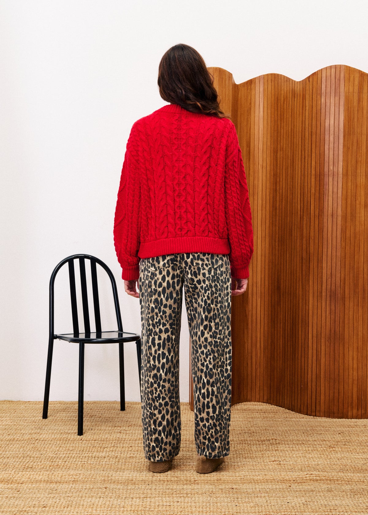 Guimauve Cardigan - Red