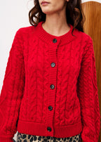 Guimauve Cardigan - Red