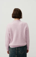 Pull Col Montant - Baby Lilas Chine - Femme