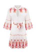 Kleid Jeanne - Peach Pineapple