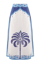 Jupe Val - Blue Palm Tree