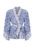 Dalia Kimono - Blue Tile