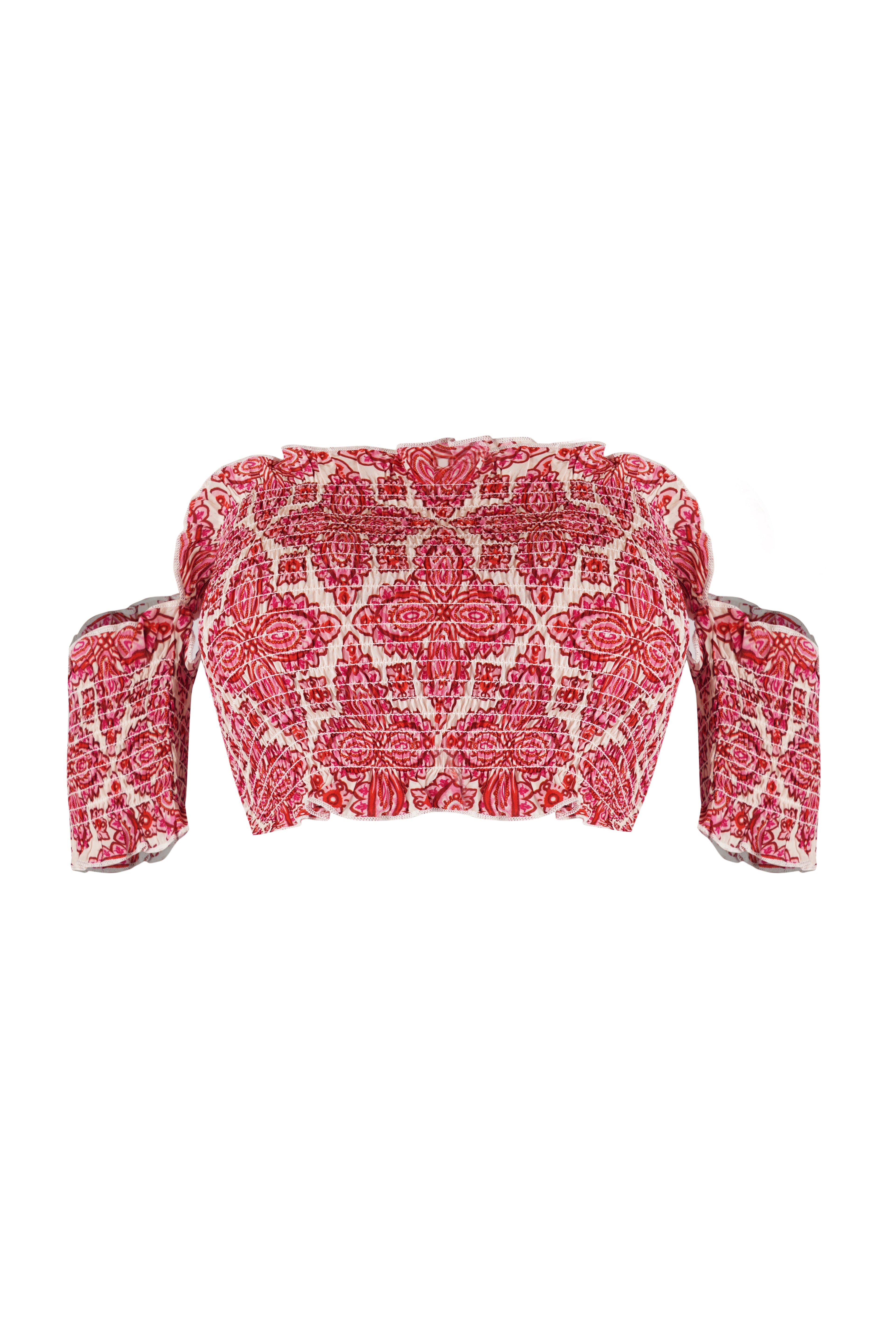 Top de esmoquin - Loto Rojo