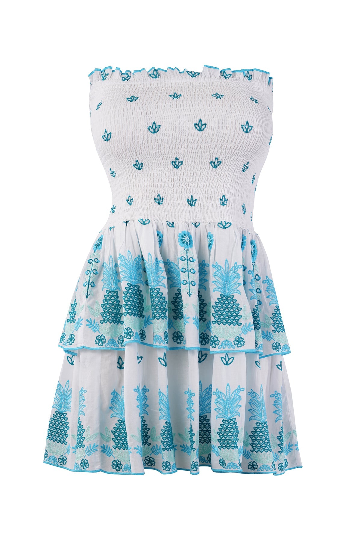 Vestito Ines - Aqua Pineapple