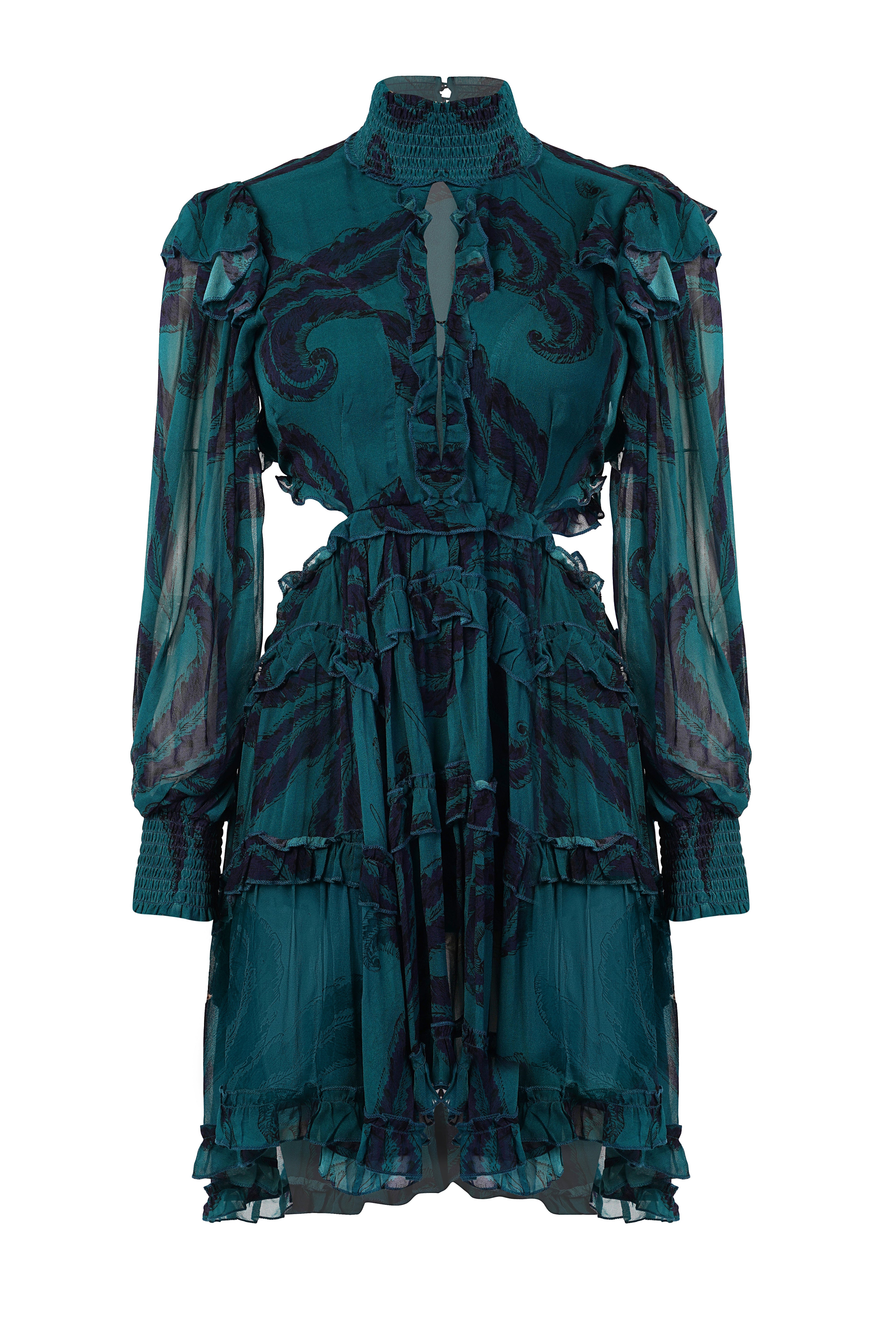 Esmeralda Dress - Leaves