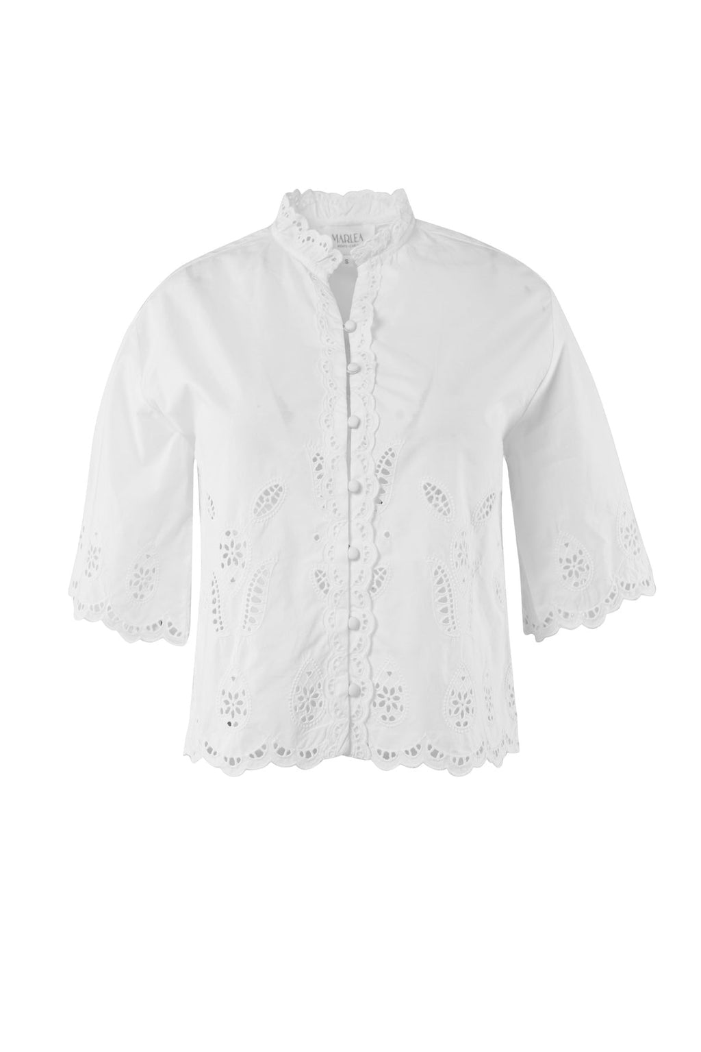 Camicia Dipa - Ricami Bianchi
