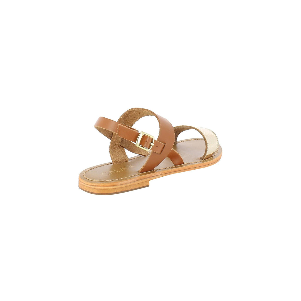 Calank - Sandalias Milagrosa - Marrón y dorado