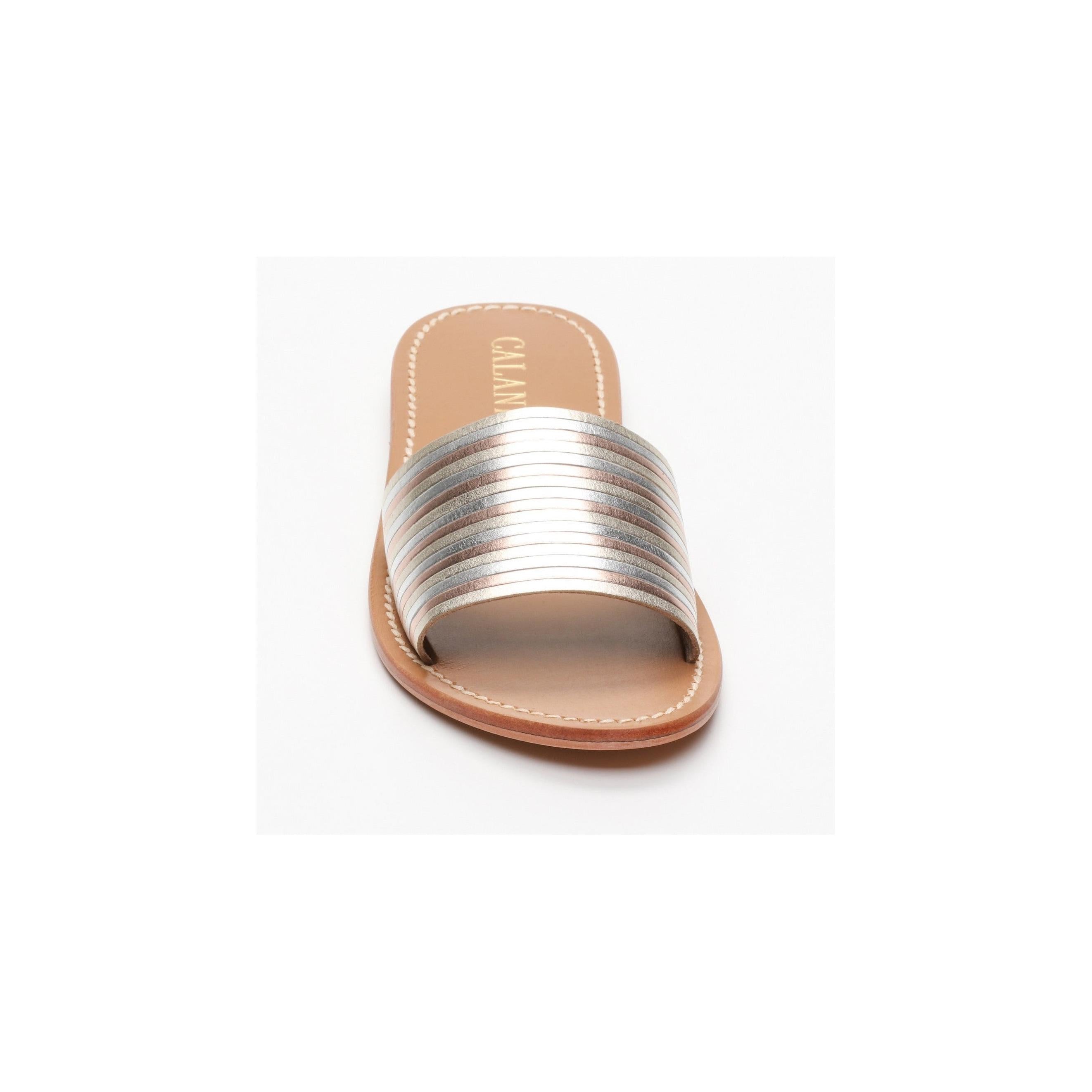 Mules Seana - Gold Silver Rose