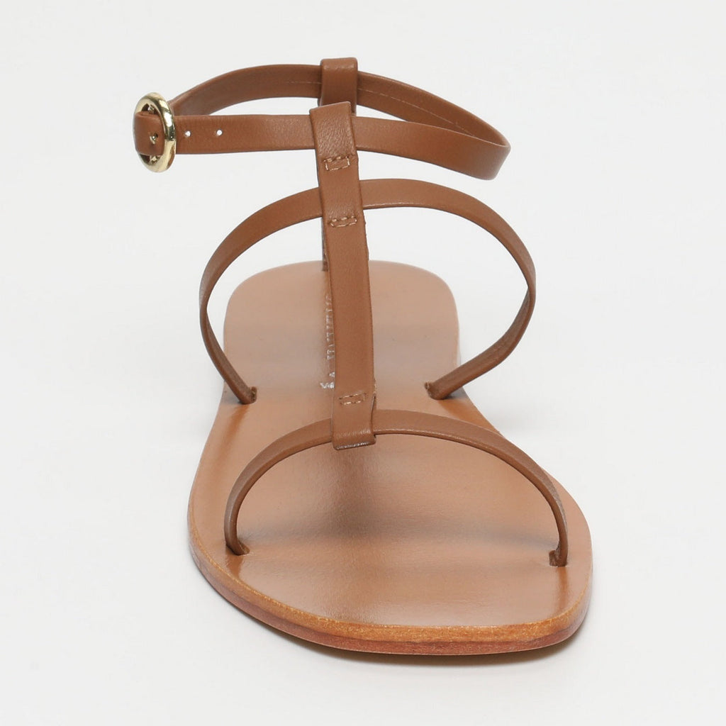 Calank - Sandalias con pulsera de tobillo Ebran - Camel