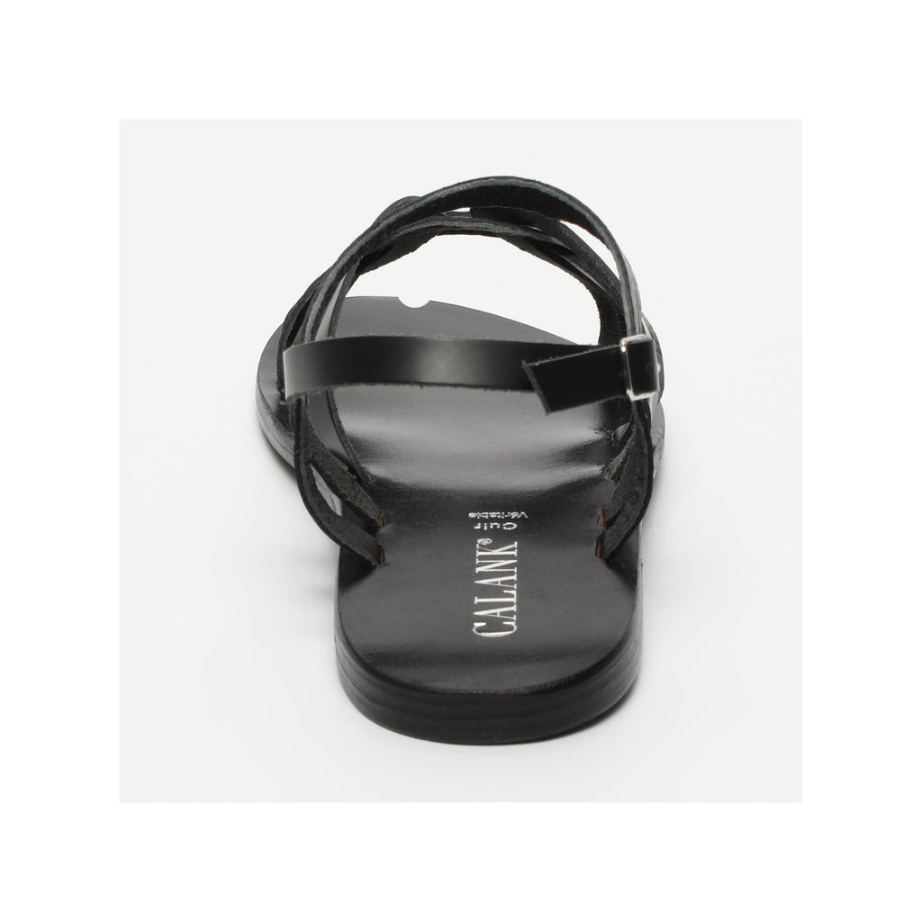 Sandales Imprime Animal - Quinn - Noir