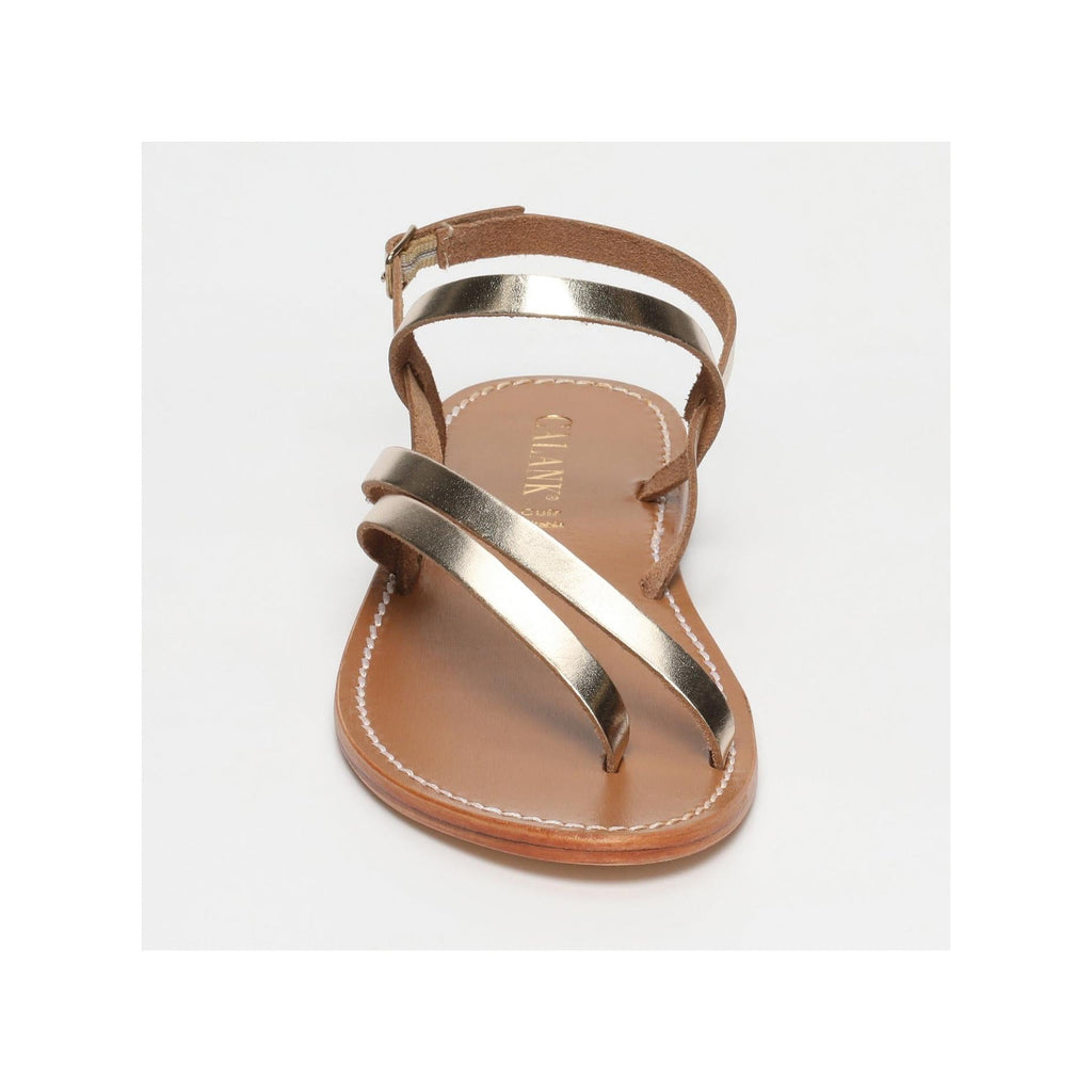 Calank - Sandalias de dedo - Cora - Dorado