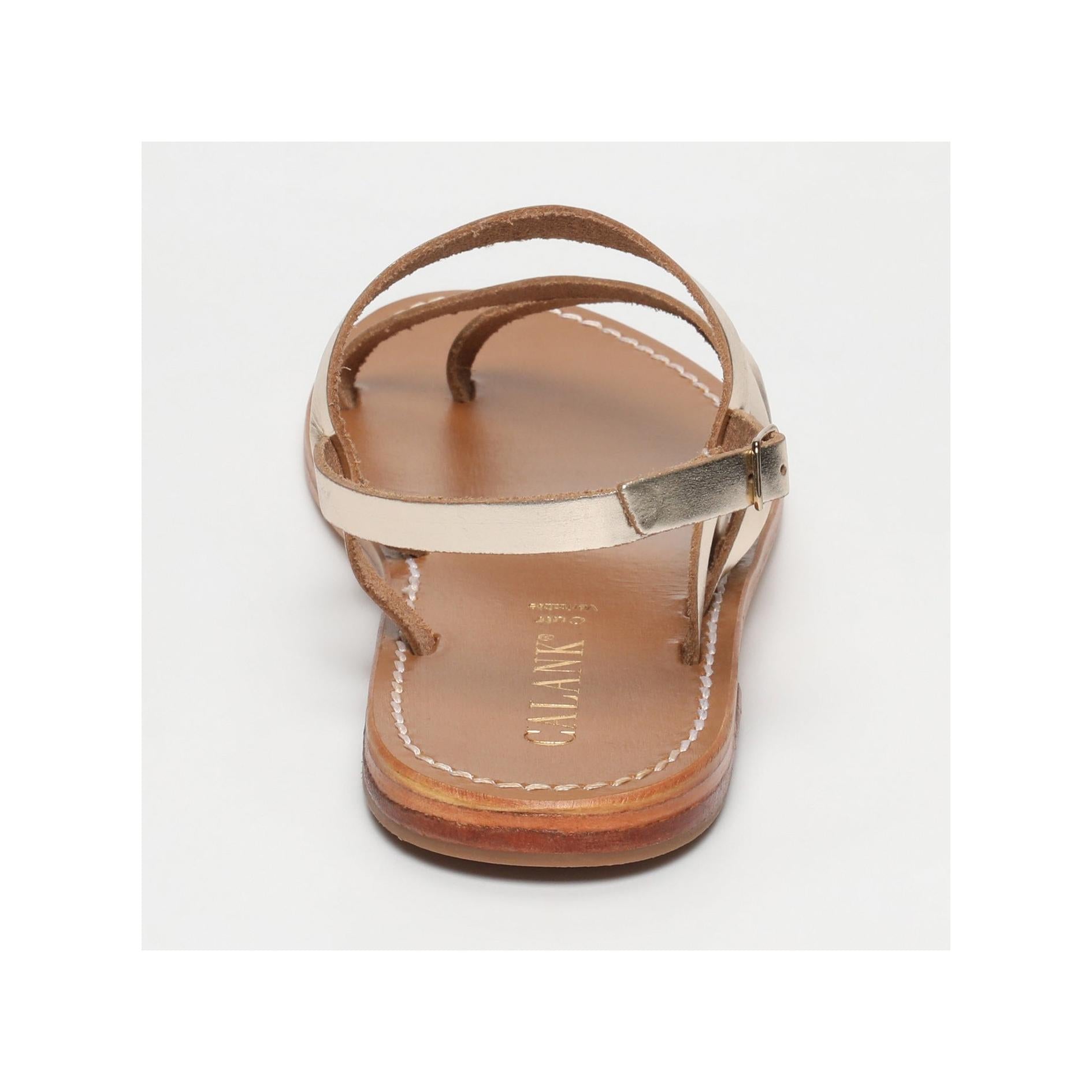 Calank - Sandalias de dedo - Cora - Dorado