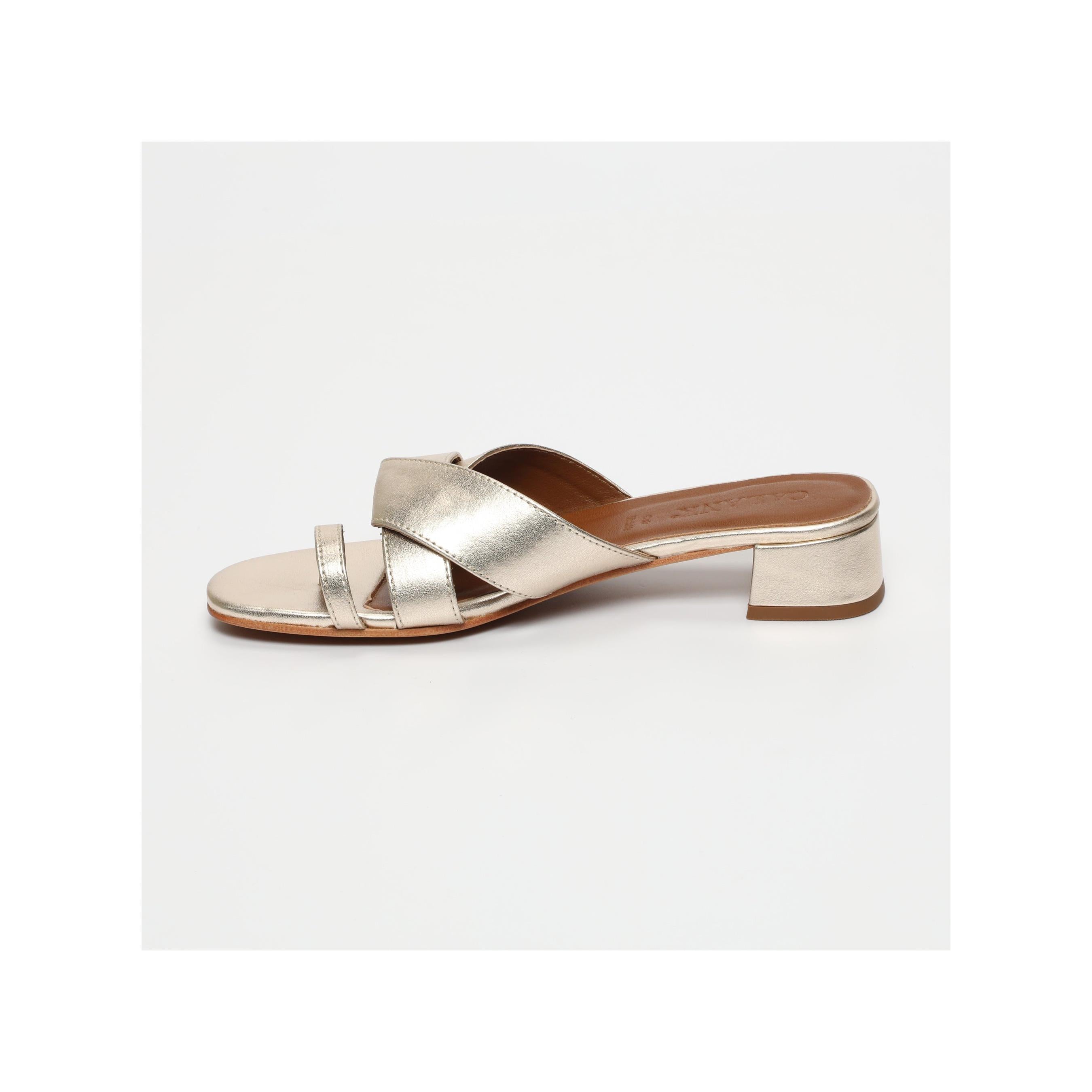 Sandales A Talons Nora - Platinium