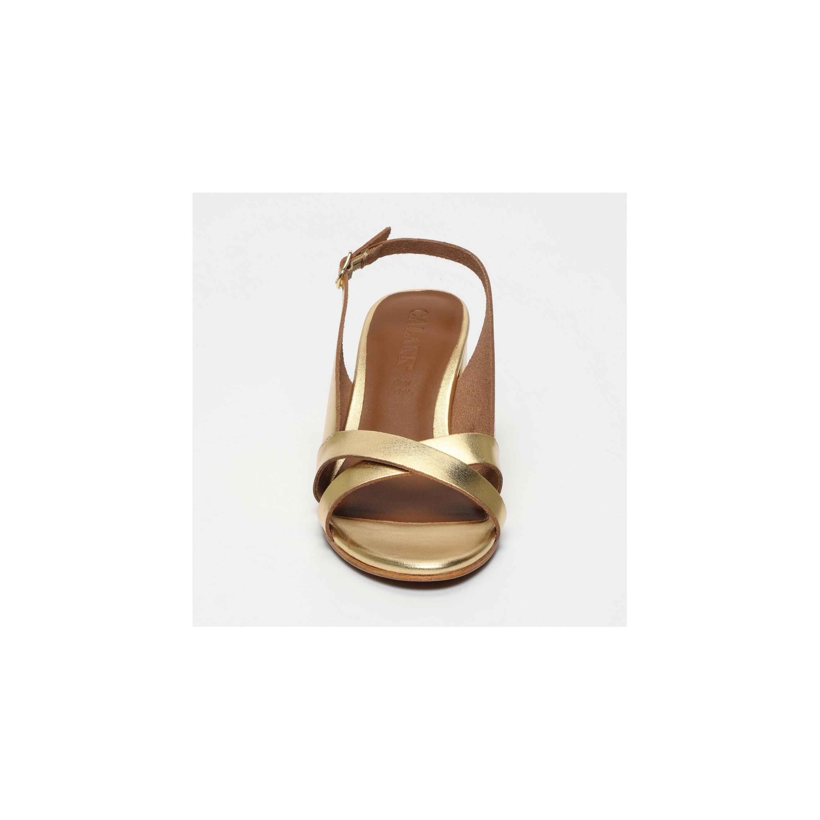 Sandales A Talons Netty - Dark Gold