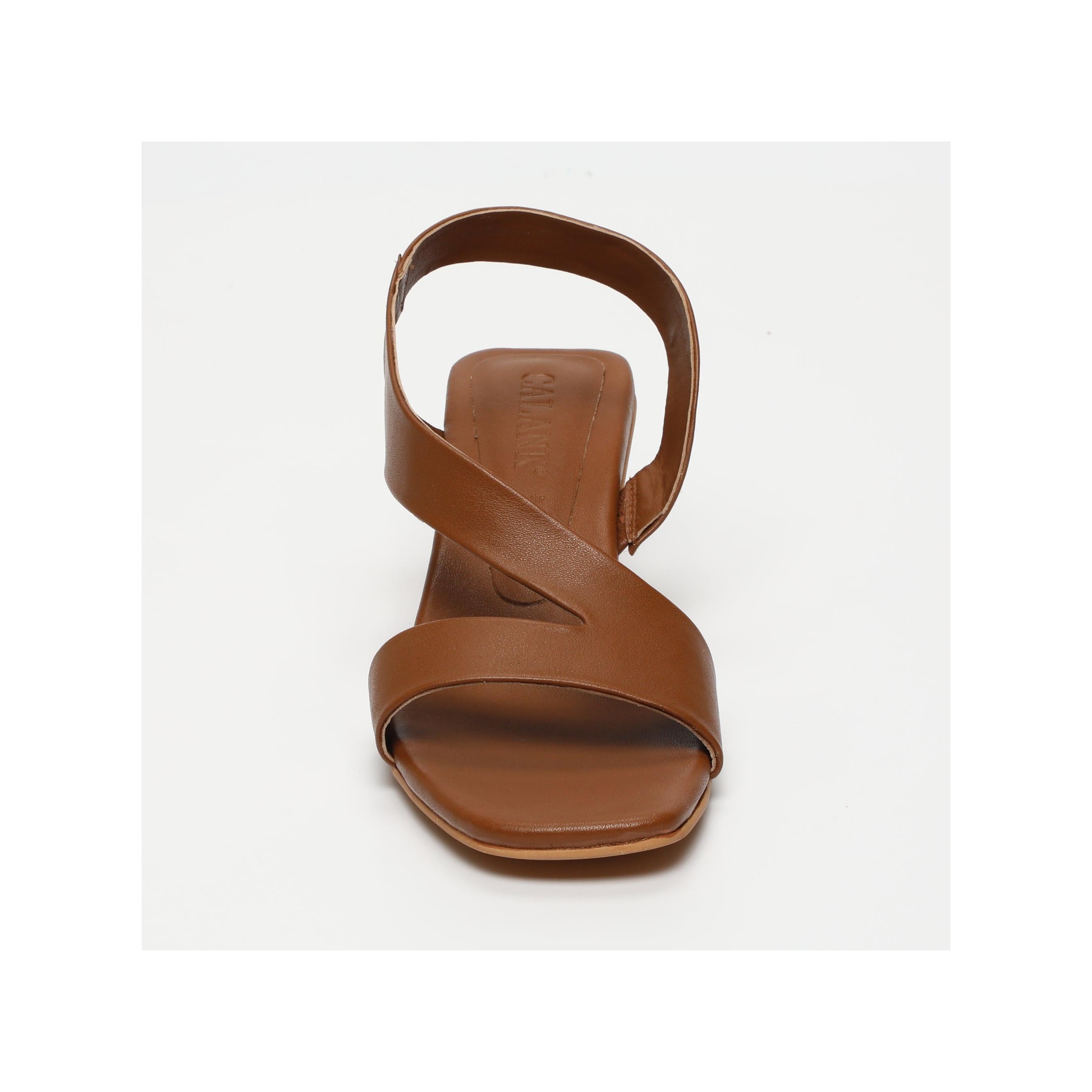 Sandales A Talons Netia - Camel