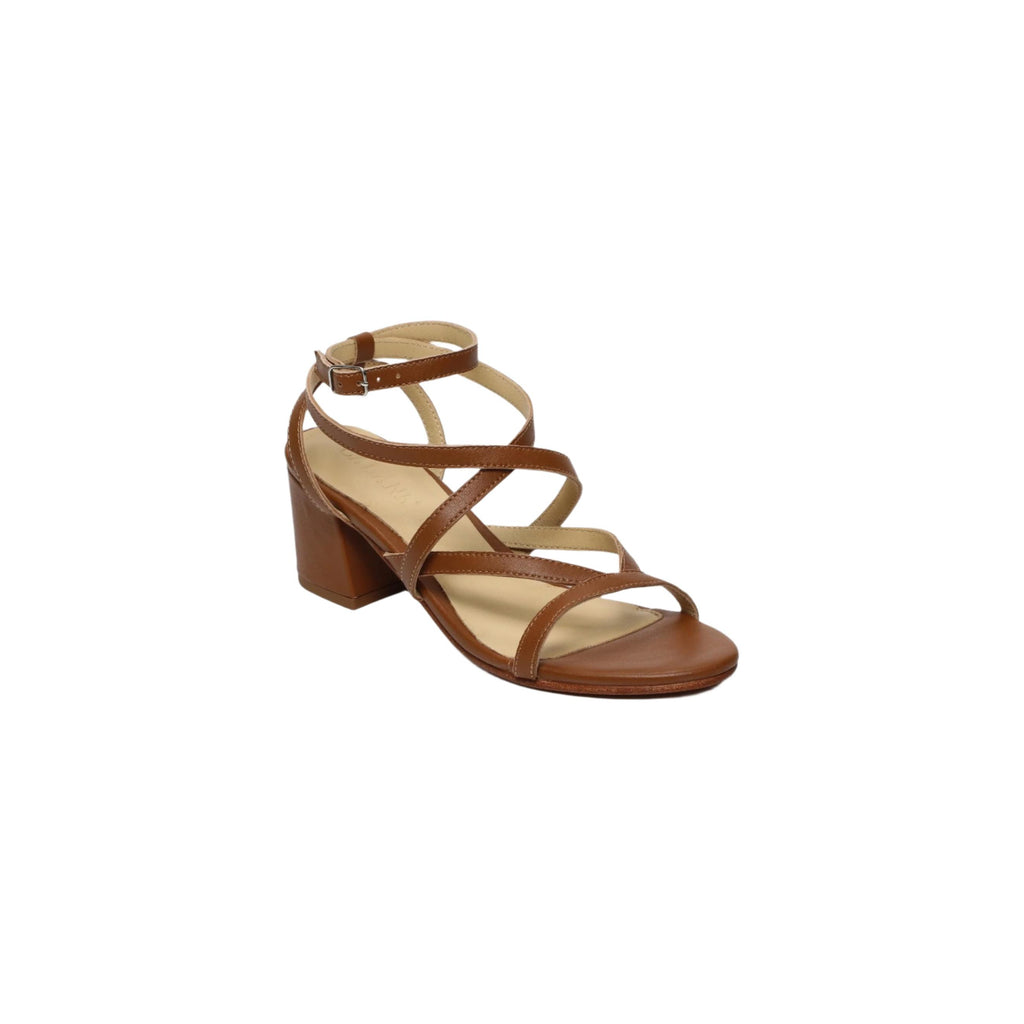 Sandales A Talons Nitsa - Camel