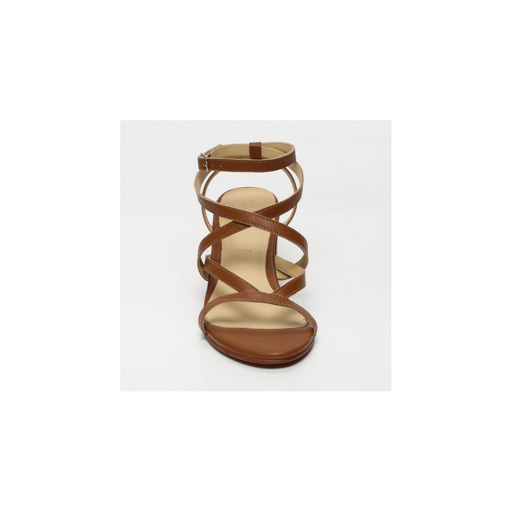 Sandales A Talons Nitsa - Camel