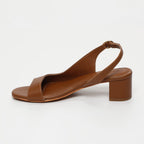 Nonnie Heels - Brown