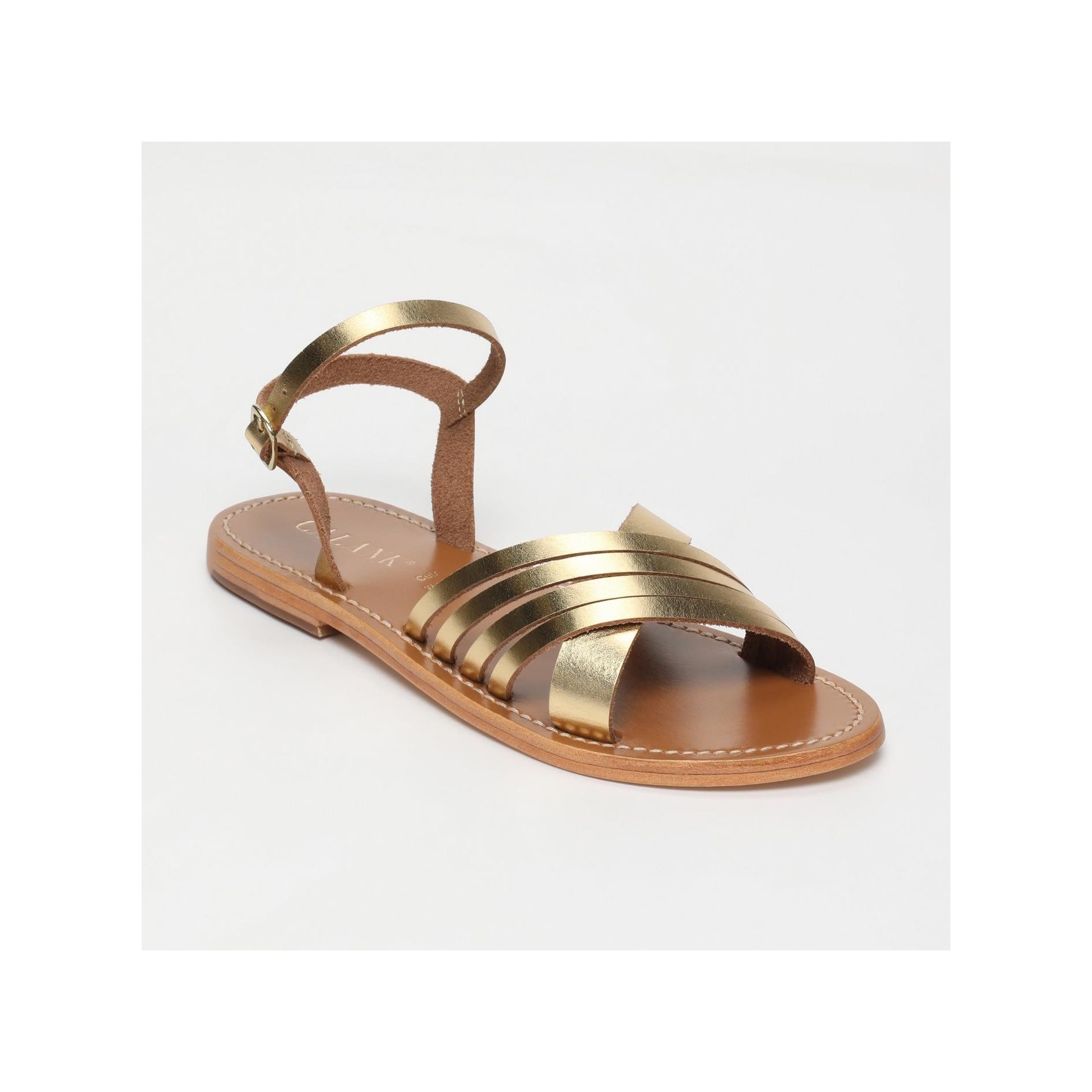 Calank - Sandalias Aadarshini - Doré