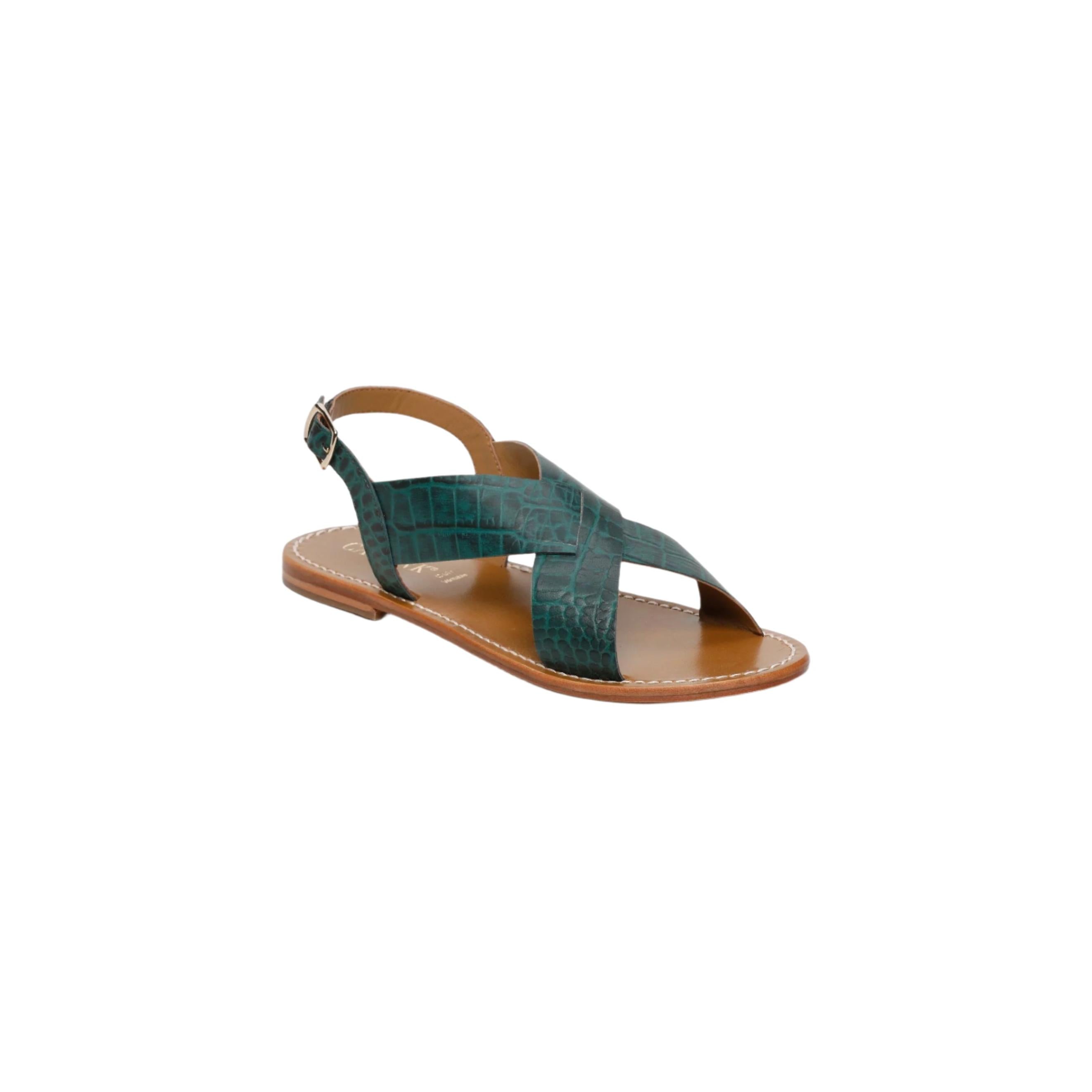 Sandales Imprime Animal - Ipanema - Vert