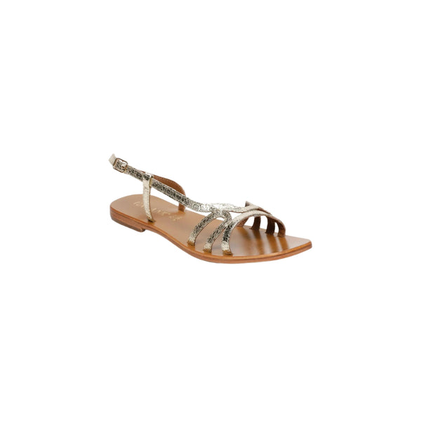 Sandales Nya - Gold Crackle