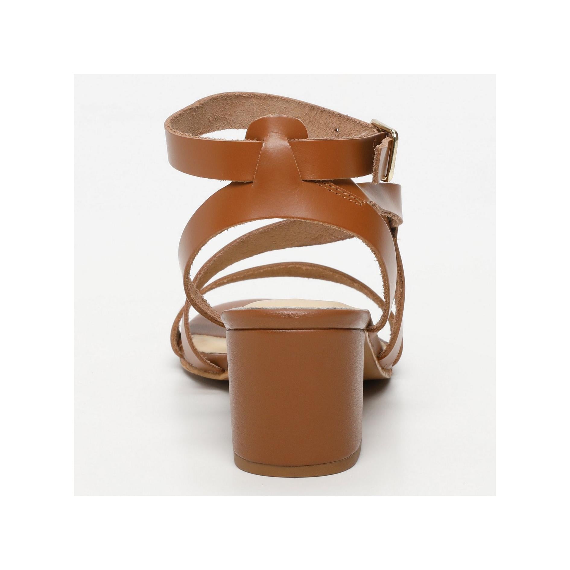 Sandales A Talons Jaen - Camel