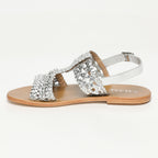 Vicky Sandals - Silver