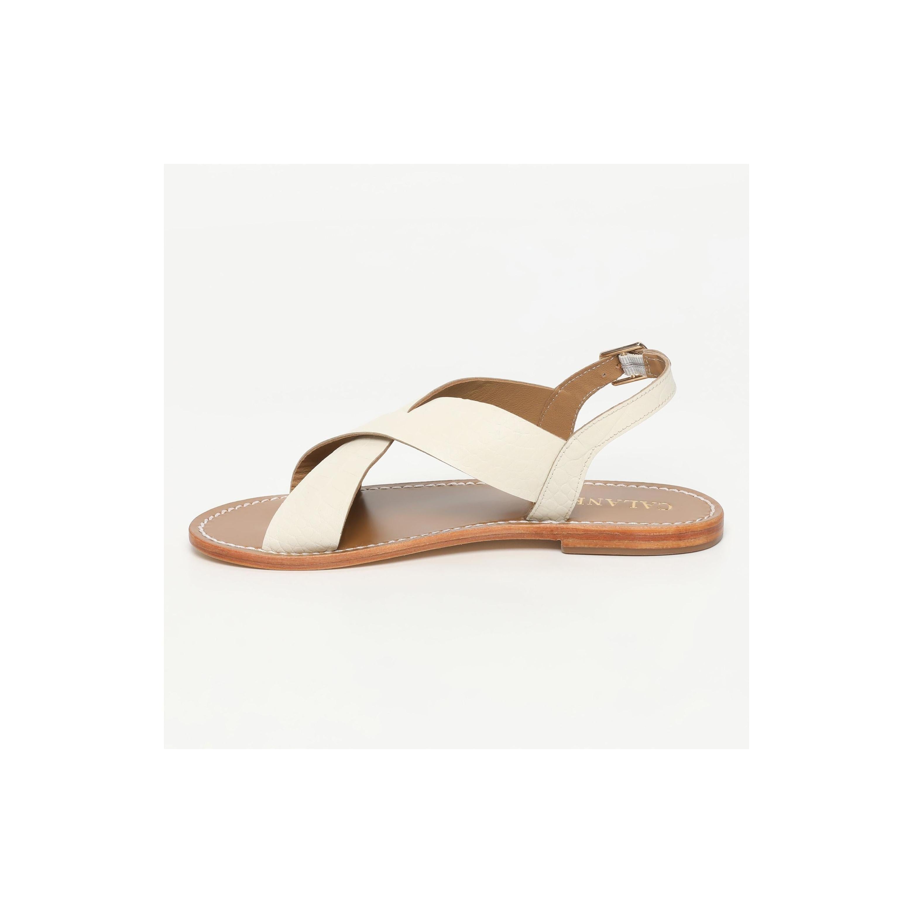 Ipanema Sandals - White Croco