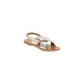Funes Sandals - Light Gold Croco