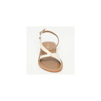 Flo Sandals - White Croco