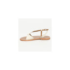 Flo Sandals - White Croco