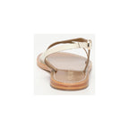 Flo Sandals - White Croco