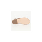 Flo Sandals - White Croco
