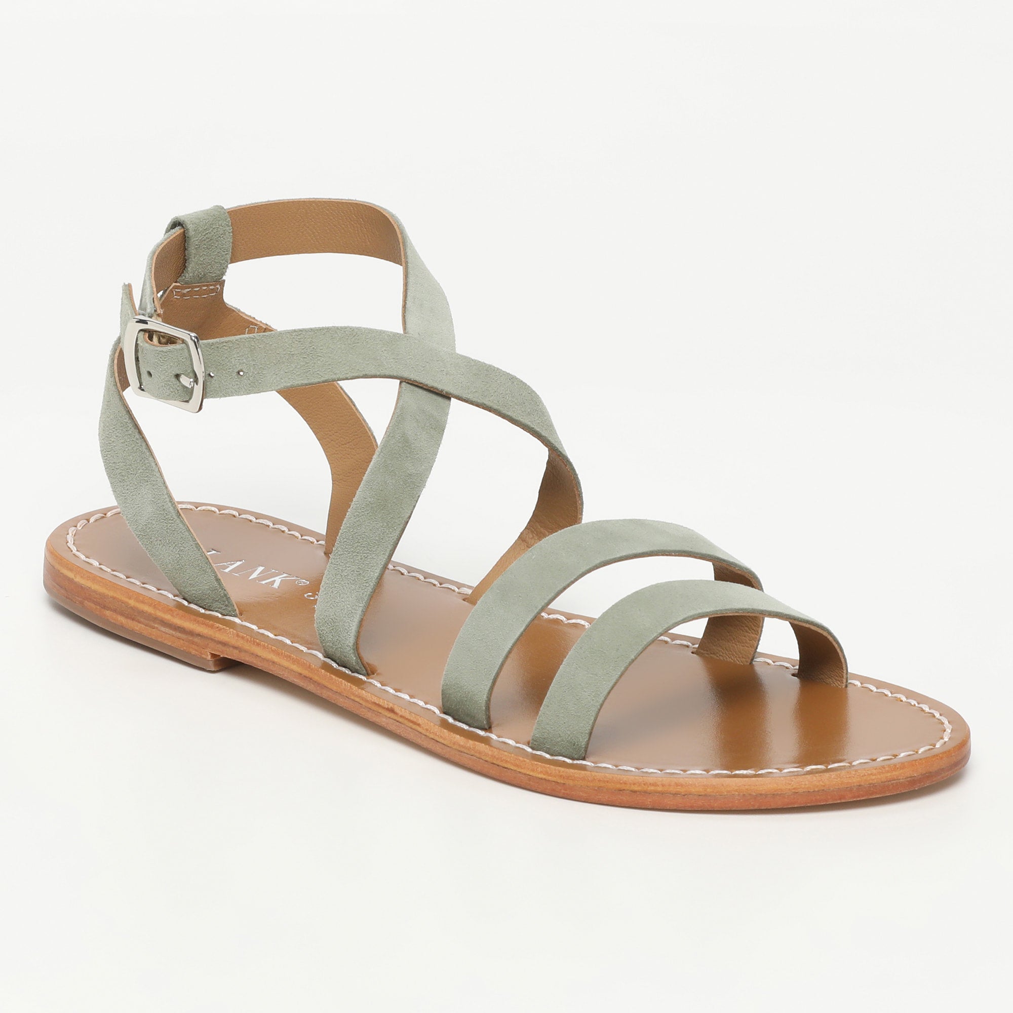 Sandales - Lien - Kaki Clair