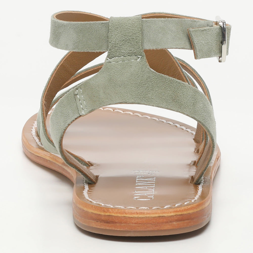 Sandales - Lien - Kaki Clair