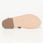 Sandales - Lien - Kaki Clair