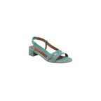 Tacones Nia - Verde Pavo Real