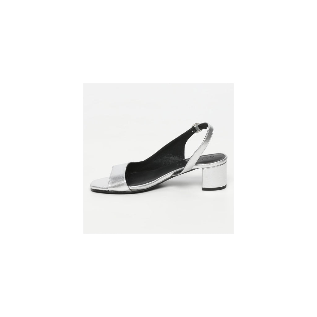Nonnie Heels - Silver