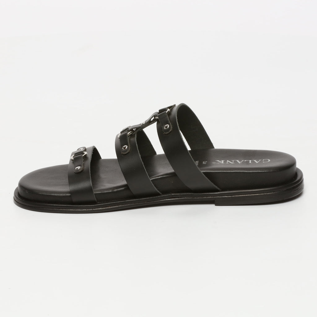 Mules Hibisco - Noir