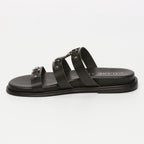 Mules Hibisco - Noir