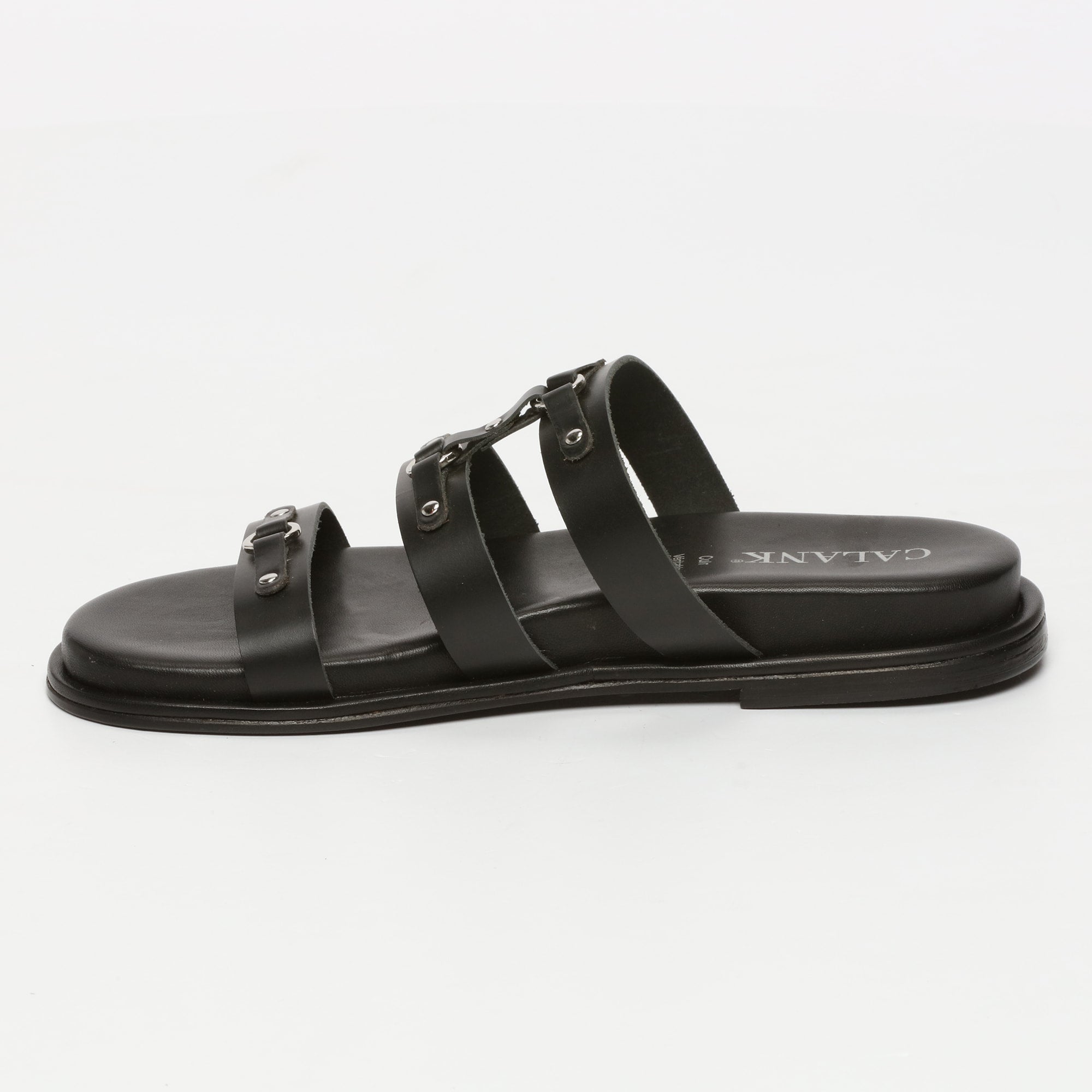 Mules Hibisco - Noir