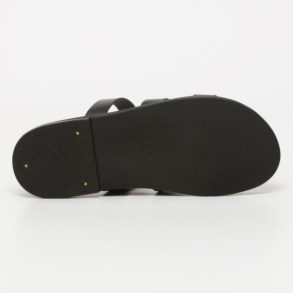Mules Hibisco - Noir