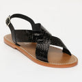 Sandales Ipanema - Noir Vernis Croco