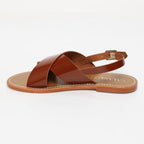 Sandales Funes - Camel Vernis