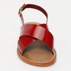 Sandales Funes - Cerise Vernis
