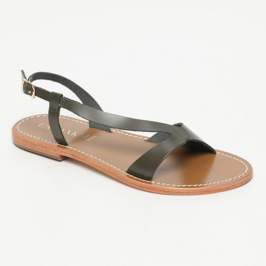 Sandales Flo - Kaki Foncé
