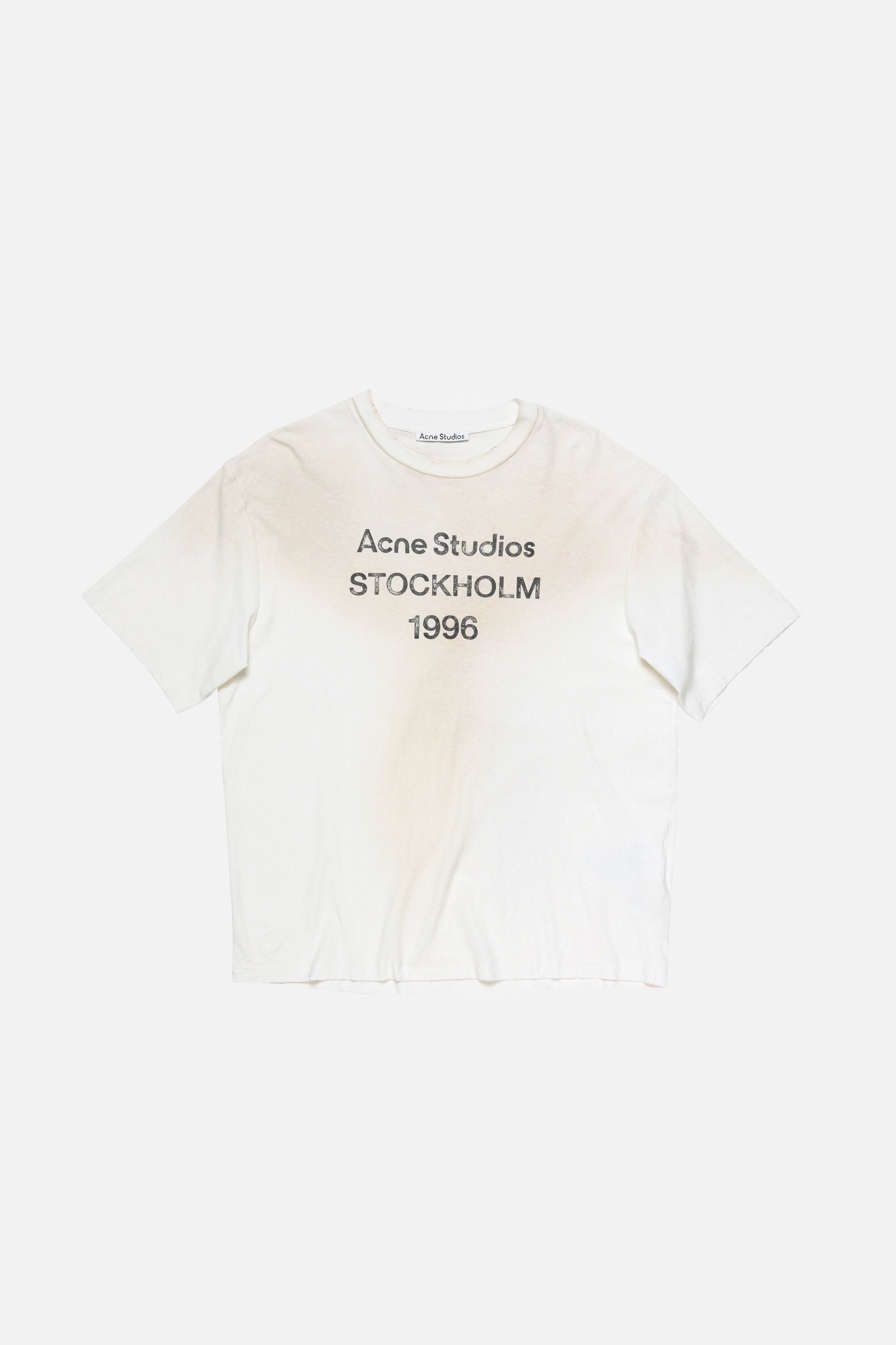 Acne Studios - Sprayed Logo T-Shirt – White